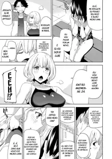 Boku to Mizugi  to Suieibu - Me and Swimsuit and Swimming Club Ch. 1 Kyonyuu Osananajimi to Kyouei Mizugi Ecchi, Português