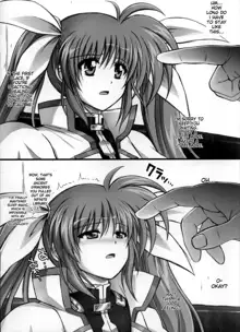 Nanto Nanoha-san ni Rariho ga Kiita! | Surprisingly, Rariho worked for Nanoha!, English