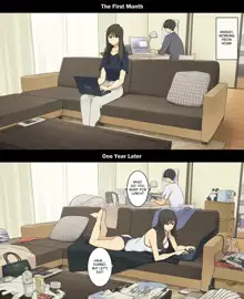 Dousei Seikatsu Ikkagetsume to Ichinen Ato, Asaokite kara Shuushin made no Hikaku | A Day in the Life of a Couple: Their First Month Living Together vs. One Year Later, English