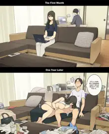 Dousei Seikatsu Ikkagetsume to Ichinen Ato, Asaokite kara Shuushin made no Hikaku | A Day in the Life of a Couple: Their First Month Living Together vs. One Year Later, English