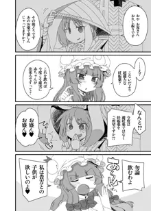 東方迷込 ～パチュリー編2～, 日本語