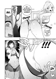 Futanari-san to Nonke-san Vacance Hen | Straight Girl Meets Futa: Vacation Arc (decensored), Español