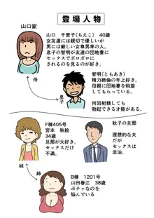 モブ顔の好色団地妻たち・4 秋絵さんと春江さん, 日本語