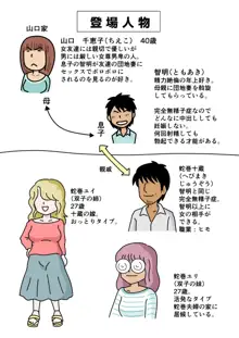 モブ顔の好色団地妻たち・6 蛇巻姉妹ユイとユリ, 日本語