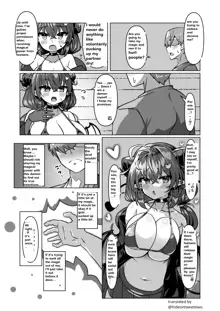 THE END OF THE HERO WHO IS HIDING MAMONO (karine_yukari) succubus seduction hero drain big breasts, English