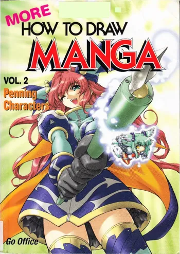 More How to Draw Manga Vol. 2 - Penning Characters, English