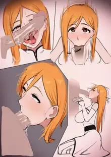 Orihime suck slave, English