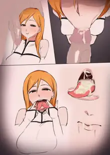 Orihime suck slave, English