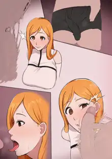 Orihime suck slave, English