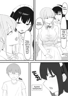 Ojou-sama to Maid o Iinazuke ni Torarete Okobore Ecchi suru Hanashi, English