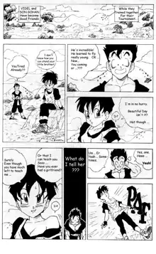 Videl Learns To Fly And Son Gohan Learns To..., English