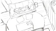 Amaama Love Netori _Otonari no Oku-san o Jitaku ni Tsurekonde Noukou Icha Love H_Rough Sketch, 한국어