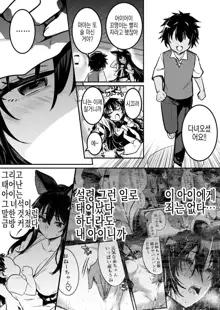 Sodatete kita kodomo ni osowarete shimau ga, shidai ni ukeirete iimai, mitsubote shimau kenshi-chan, 한국어