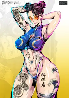 2023 Chun-Li Street Fighter 6 Gumroad Rewards, 日本語