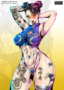 2023 Chun-Li Street Fighter 6 Gumroad Rewards, 日本語