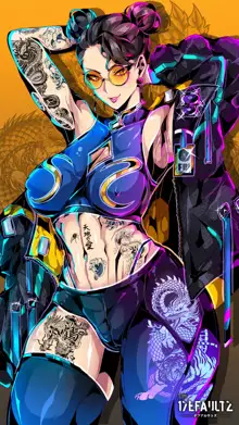 2023 Chun-Li Street Fighter 6 Gumroad Rewards, 日本語