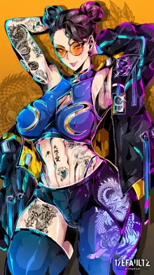 2023 Chun-Li Street Fighter 6 Gumroad Rewards, 日本語