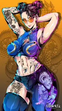 2023 Chun-Li Street Fighter 6 Gumroad Rewards, 日本語