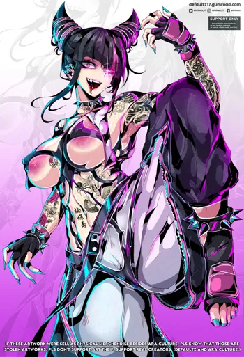 2023 Juri Street Fighter 6 Gumroad Rewards