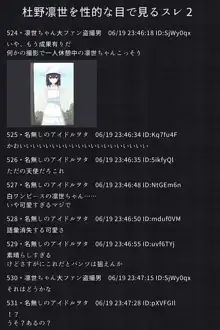 盗撮掲示板 - 凛世 -, 日本語