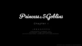 Princess and 5 Goblins (Chapter 1) [3DCG] [Uncen] [ENG] Porn Comics, English