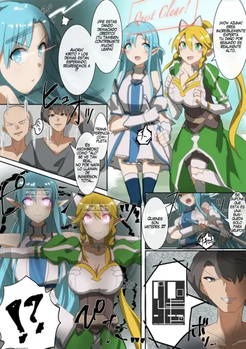 SAO Asuna & Leafa Account Nottori, Español