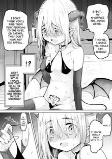 Negative Chippai Succubus ga Kita. | A Tiny Titty Negative Succubus Has Arrived, English