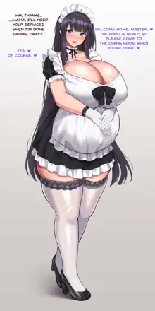 Bote meido-san, English