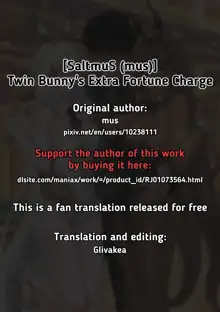 Twin Bunny's Extra Fortune Charge, English