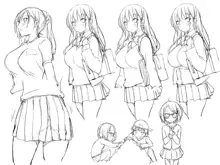 Kanojo ga Aitsu ni Sareta Koto_Rough Sketch, 한국어