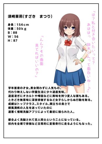 洗脳アプリが壊れたら調教した元肉便器達が勝手に正妻争いし始めた件