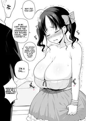 Bust Size no Gyaku Saba Shinkoku ga Barete P-san ni Oshioki Sex o Kimerareru Nagachichi Chika Idol | A Determined, Saggy Breasted Underground Idol Gets Punished with Sex for Underreporting Her Bust Size by P-san