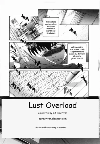 Lust Overload, Deutsch