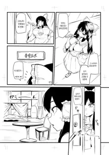 Futanari Furan-chan ga Reimu o Chokyo Suru Manga | 후타나리 플랑쨩이 레이무를 조교하는 만화, 한국어