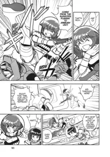 Dirty Pair, English