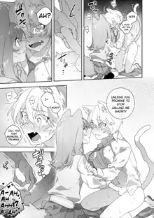 ♂ ga Uke. Neko-chan x Neko-kun, English