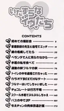 いたずらなイヴたち, 日本語