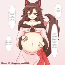 Impregnating Imaizumi Kagerou, English