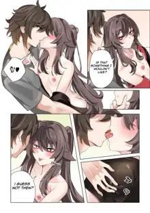 Contract (remake) - A Hu Tao x Zhongli Hentai Comic, English