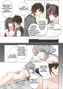 Contract (remake) - A Hu Tao x Zhongli Hentai Comic, English