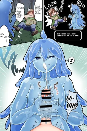 Paizuri Sakusei Slime ni Makeru Manga | A Manga About Losing to a Titfucking, Sperm Extracting Slime, English