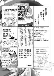 東方ふたなり受け合同誌, 日本語