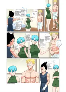 bulma si diverte con gohan, Italiano