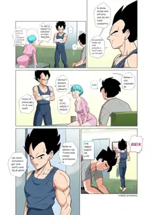 bulma si diverte con gohan, Italiano