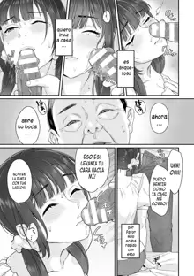 Junboku Joshikousei wa Oyaji Iro ni Somerarete Comic Ban Ch. 1-4, Español