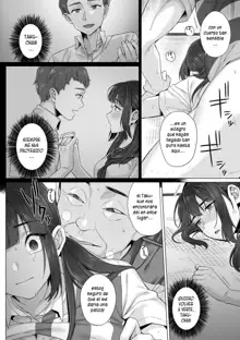 Junboku Joshikousei wa Oyaji Iro ni Somerarete Comic Ban Ch. 1-4, Español