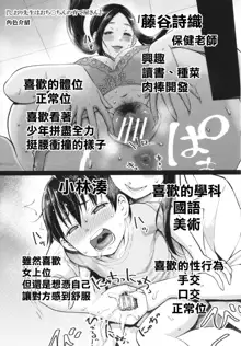 Shiori Sensei wa Ochinchin no Sodateya-san - This is a story of sexual love with a school nurse ar the growth of a boy's penis., 中文