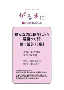 処女なのに転生したら淫魔って!?【R18版】1, 日本語