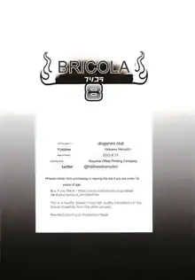 BRICOLA 8, English