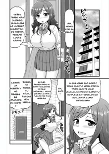 Uwaki Hitozuma Nama Nakadashi Ottori Seiso Kakure Inran Hitozuma to Okute Dotei Otaku-kun | Married woman receives a creampie from an Otaku, Español